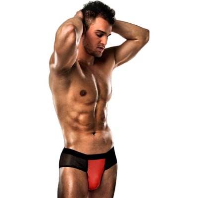 Sale!!! Men's panties with red fly Passion 007 THONG red XXL/XXXL