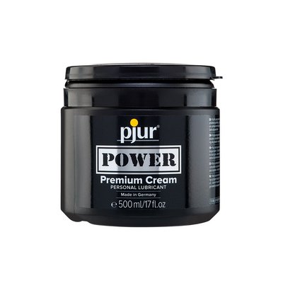 Thick lubricant for fisting and anal sex pjur POWER Premium Cream 500 ml on a hybrid basis