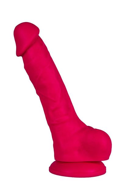 Alive Adam Pink L Dildo, dual-layered, silicone+Silexpan, diameter 4 cm