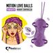 FeelzToys Motion Love Balls Twisty with Remote Control, 7 Modes