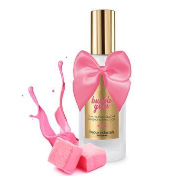 Bijoux Indiscrets Bubblegum 2-in-1 Silicone-Based Lubricant for Sex and Massage