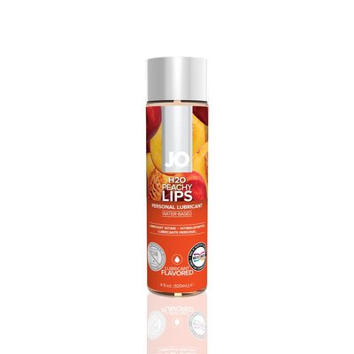 System JO H2O Peachy Lips Water-Based Lubricant (120ml) sugar-free, vegetable glycerin