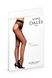 Suspender tights Anne De Ales MORGANE T2 Black, small mesh, with access