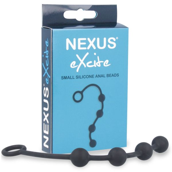 Анальные шарики Nexus Excite Small Anal Beads, силикон, макс. диаметр 2см SO1767 фото