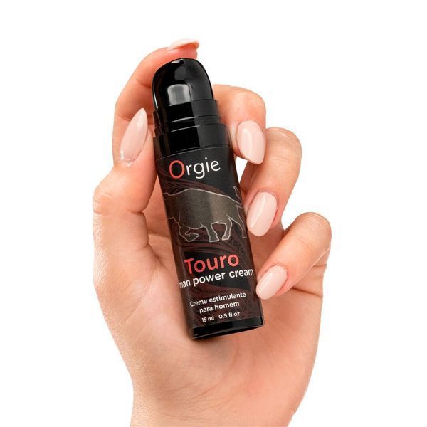 Крем для усиления эрекции Orgie Touro Power Cream, 15 мл, с таурином, гинкго и корнем женьшеня SX1560 фото