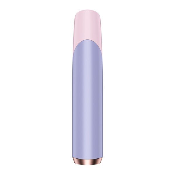 Вакуумний стимулятор Satisfyer Bold Kiss Violet, магнітна технологія 3D Air Pulse, 30 режимів роботи SX2165 фото