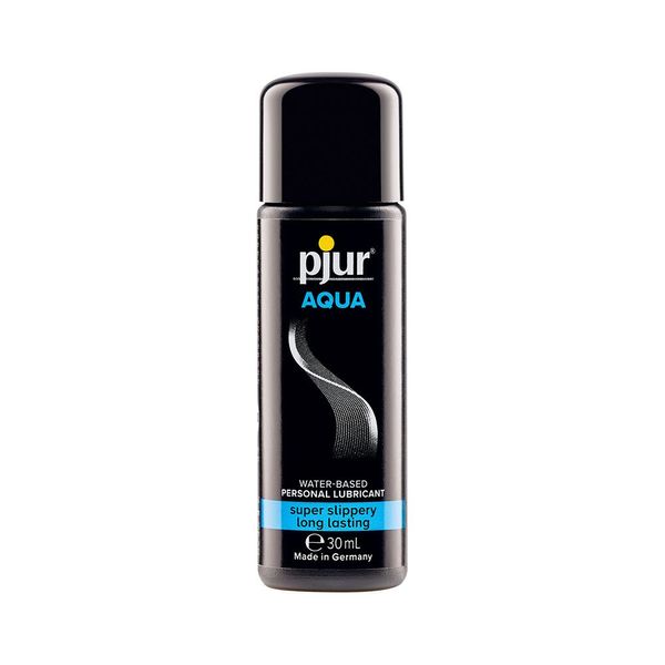 Water-based lubricant pjur Aqua 30 ml, velvety skin effect without sticking