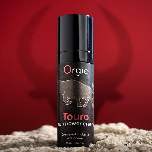 Крем для усиления эрекции Orgie Touro Power Cream, 15 мл, с таурином, гинкго и корнем женьшеня SX1560 фото