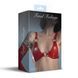Feral Feelings Classic Bikini Top - Red Transparent