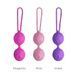 Adrien Lastic Geisha Lastic Balls Mini Violet (S), diameter 3.4 cm, weight 85 g, Темно-лиловый