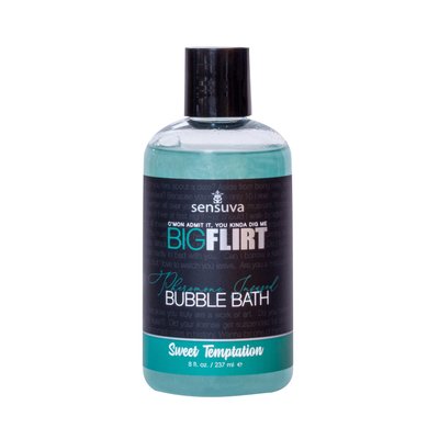 Sensuva Big Flirt Pheromone Bubble Bath - Sweet Temptation (237 ml)