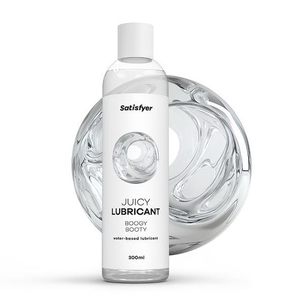 Анальная смазка на водной основе Satisfyer Juicy Lubricant Boogy Booty water based 300 мл SX2717 фото