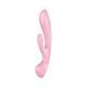 Двусторонний вибратор-кролик Satisfyer Triple Oh Pink, 3 мотора, рукоятка-массажер SO7780 фото 1