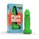 Свічка у вигляді члена Pure Bliss BIG Green 18 см SX1654 фото 5