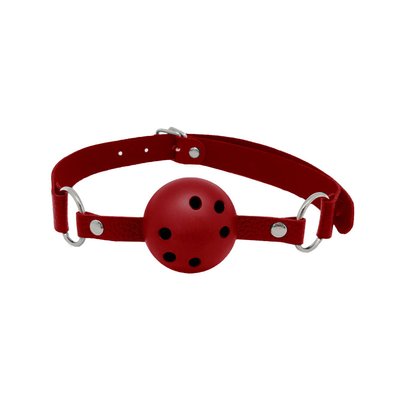 Alive Discretion Red breathable gag