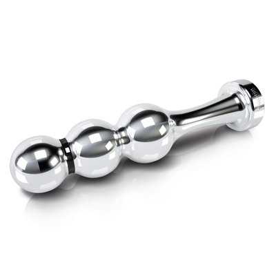 Mystim Bold Boris metal dildo for electrostimulation, diameter 3.2cm