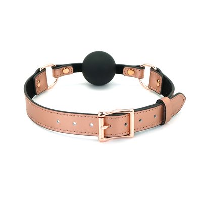 Rose Gold Memory Ball Gag by Liebe Seele