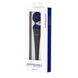 PalmPower Recharge Blue Vibrating Massager, Rechargeable, Flexible Head, Travel Lock