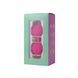 Adrien Lastic Geisha Lastic Balls Mini Magenta (S), diameter 3.4 cm, weight 85 g, Пурпурно-красный