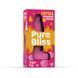 Pure Bliss Pink Sugar Pop (Gum) 18cm Scented Candle, Black