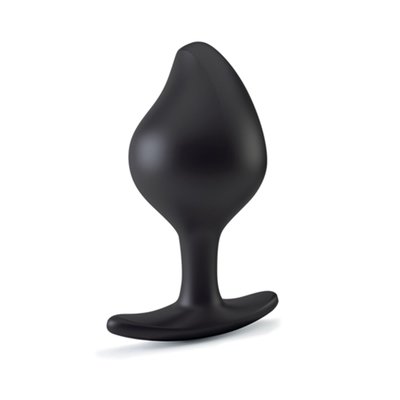 Mystim Rocking Force L silicone anal plug for electrostimulation, diameter 4.7cm