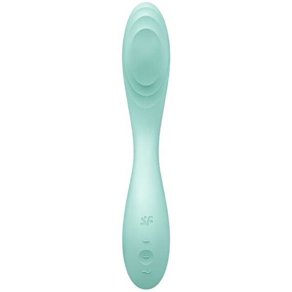 Вібратор із перлинною стимуляцією точки G Satisfyer Rrrolling Pleasure Mint SO6075 фото