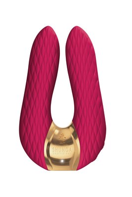 Clitoral vibrator Shunga Aiko Raspberry, flexible tips