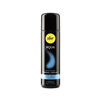Лубрикант на водной основе pjur Aqua 250 мл, эффект бархатистой кожи без прилипания PJ10350 фото