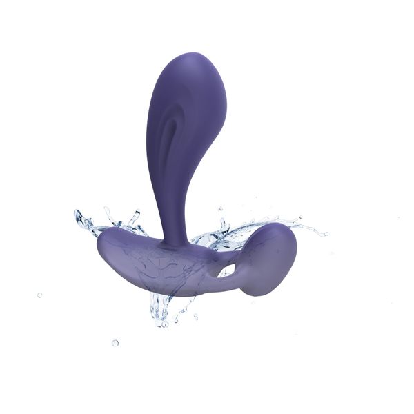 Vibrator Love To Love WITTY - MIDNIGHT INDIGO, versatile, G-spot + P-spot, remote control