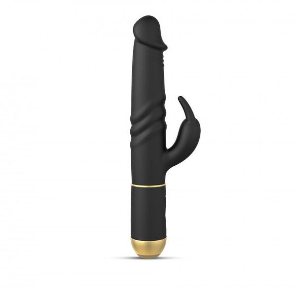 Rabbit vibrator Dorcel Furious Rabbit 2.0 with back-and-forth head movements, rechargeable