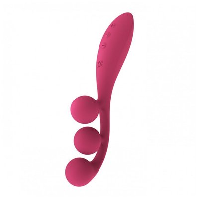 Universal vibrator Satisfyer Tri Ball 1, 3 motors, flexible