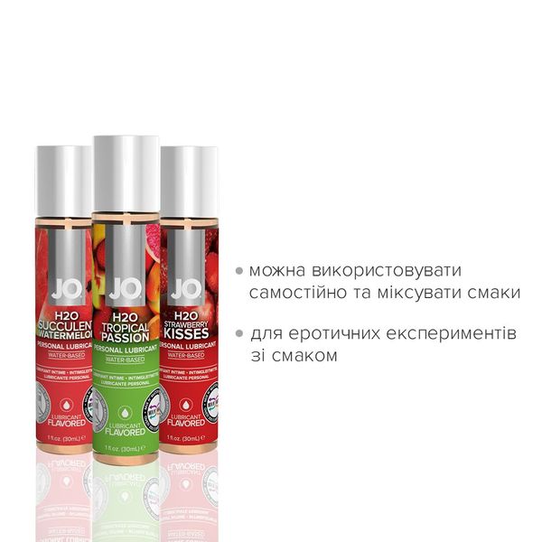 Набір JO Tri-Me Triple Pack — Flavors (3×30 мл) три різні смаки оральних змазок SO2840 фото