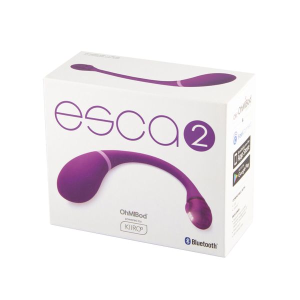 Interactive vibrating egg Ohmibod Esca2 for Kiiroo (suitable for webcam)