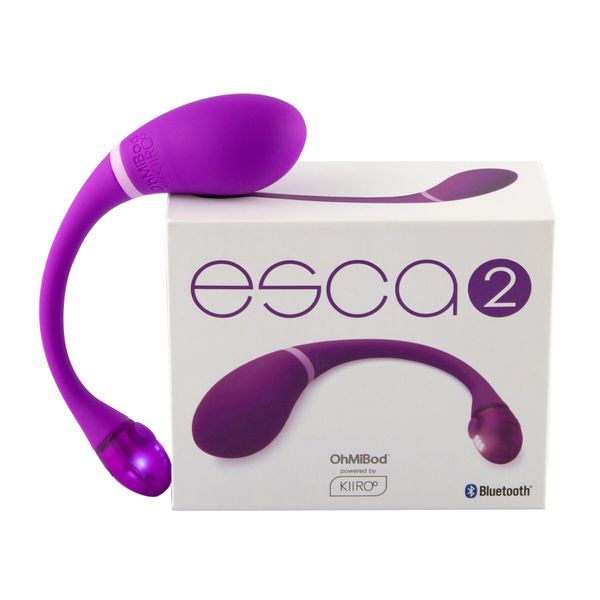 Interactive vibrating egg Ohmibod Esca2 for Kiiroo (suitable for webcam)