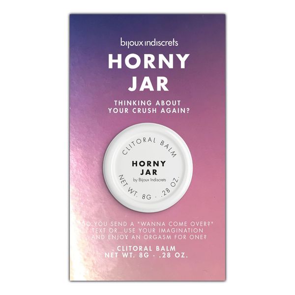 Bijoux Indiscrets Horny Jar Clitoral Balm (Pleasure Shivers), warming