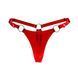 Feral Feelings Classic String Bikini Panties - Red Transparent