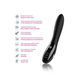 Mystim Electric Eric eStim Black Vibrator with Electrostimulation, Black