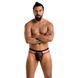 Мужские прозрачные стринги Passion 029 THONG COLLIN S/M Black, сетка SO7559 фото 3