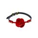 Zalo Rose Ball Gag Luxury Rose-Shaped Ball Gag, Dual Use