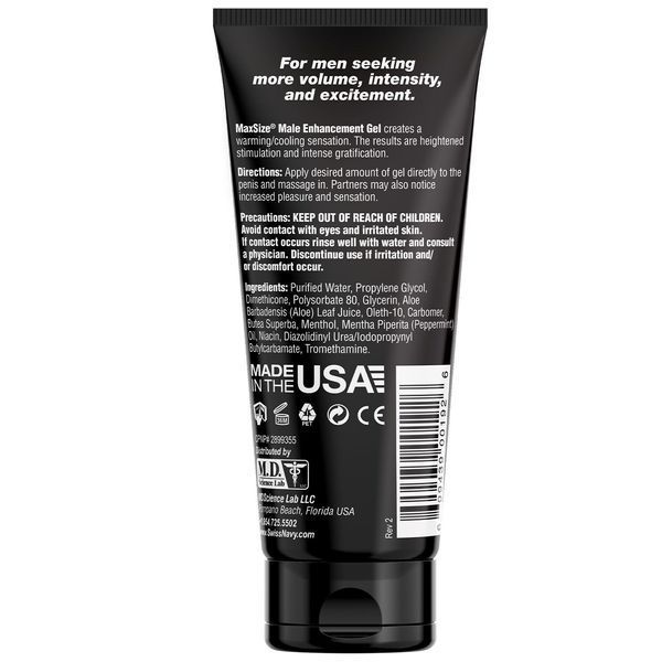 Swiss Navy Max Size Gel 150ml