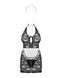 Еротичний костюм покоївки Obsessive Servgirl costume S/M, халат, стрінги, фартух, обруч SO7878 фото 3