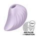 Satisfyer Pearl Diver Violet Vibrating Vacuum Clitoral Stimulator