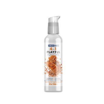 Лубрикант на водной основе Swiss Navy 4 In 1 Salted Caramel Delight 118 мл SX1353 фото