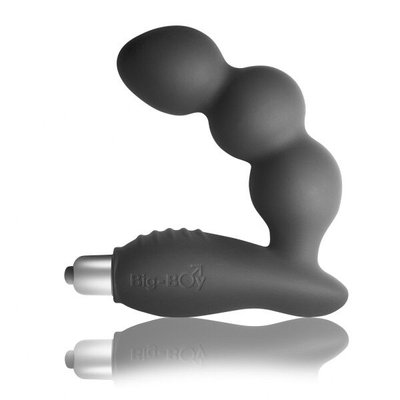 Prostate vibrator Rocks Off Big-Boy Black, perineum massage, max diameter 4.5cm