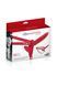 Fetish Tentation Vibrating Strap-On with Double Dildo Red