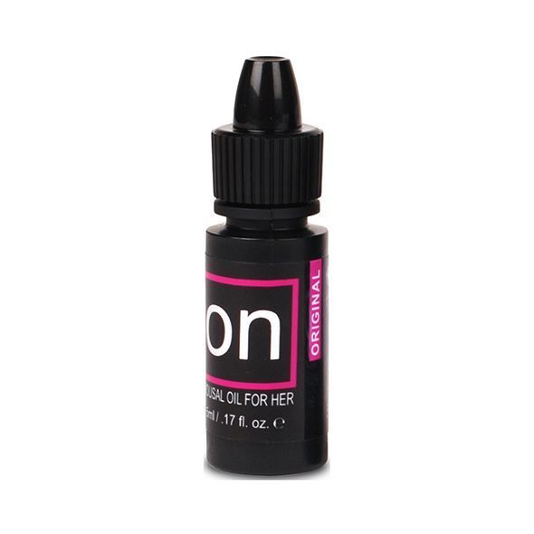 Sensuva ON Arousal Oil for Her Original Clitoral Excitement Drops (5ml) last up to 30 minutes