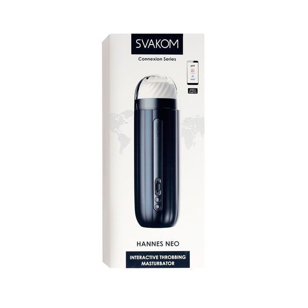 Svakom Hannes Neo Interactive Smart Masturbator, Heats Up to 38&deg;C