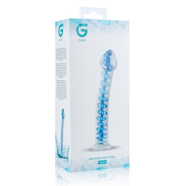 Gildo Glass Dildo No. 4, for G-spot and Prostate Stimulation