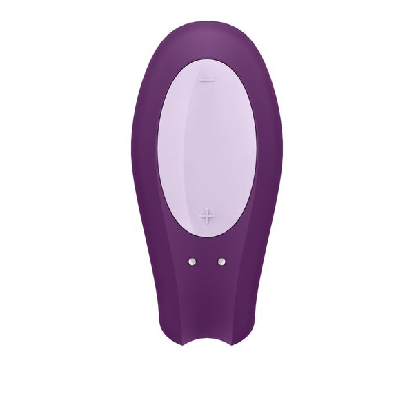 Смарт-вібратор для пар Satisfyer Double Joy Violet із широким кліторальним стимулятором SO3899 фото