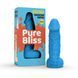 Свічка у вигляді члена Pure Bliss MINI Blue 15 см SX1698 фото 5